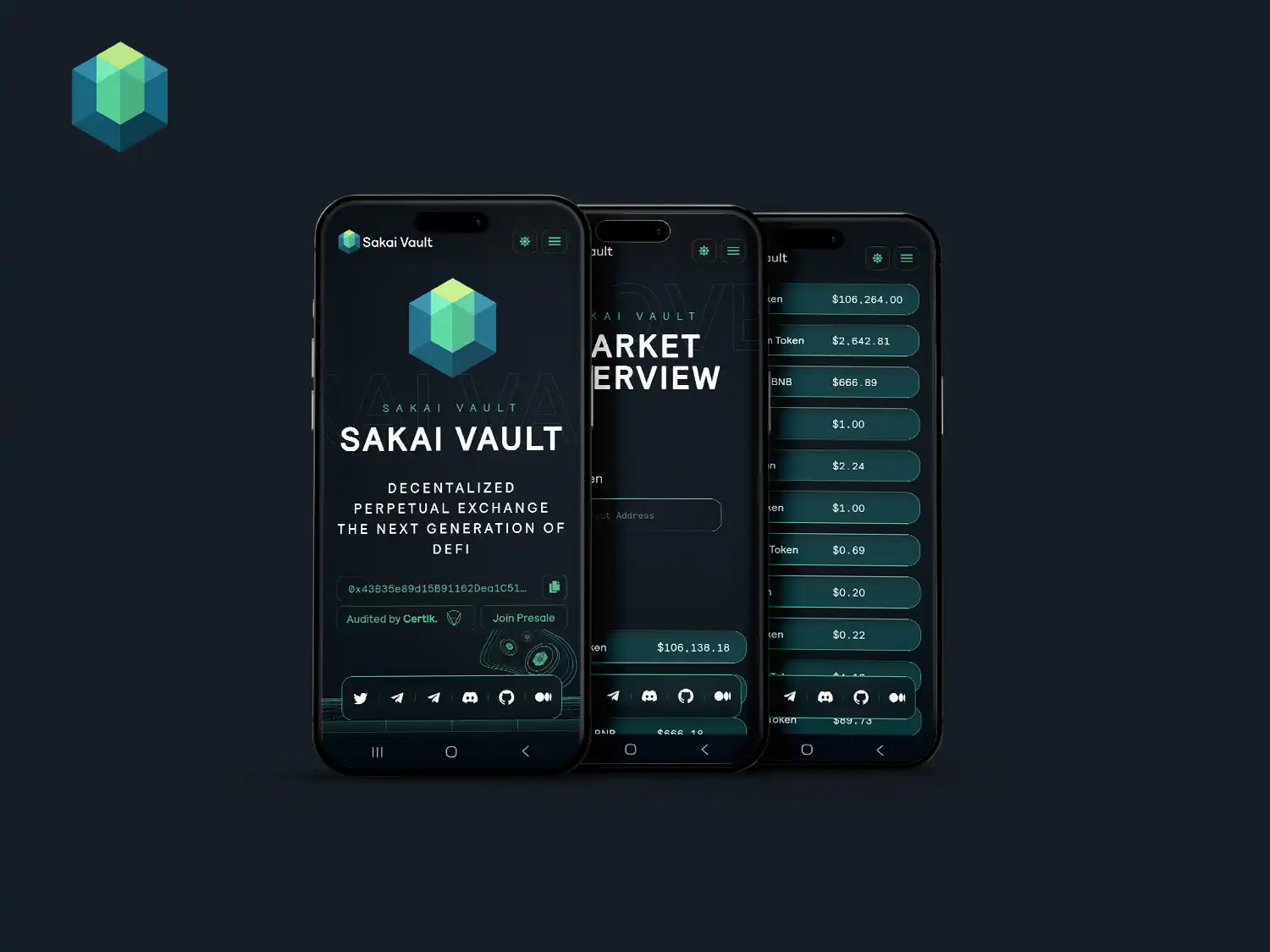 Sakai Vault Binance Smart Chain Platform